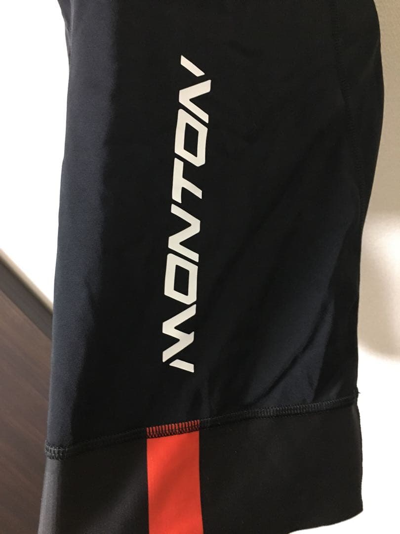【美品】MONTON モントン 半袖ワンピース サイクリングジャージ