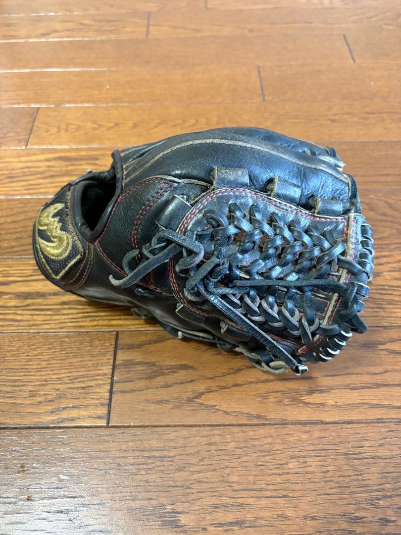 ジームス（Zeems）一般硬式用グローブ 内野手用 右投げ用 ブラック