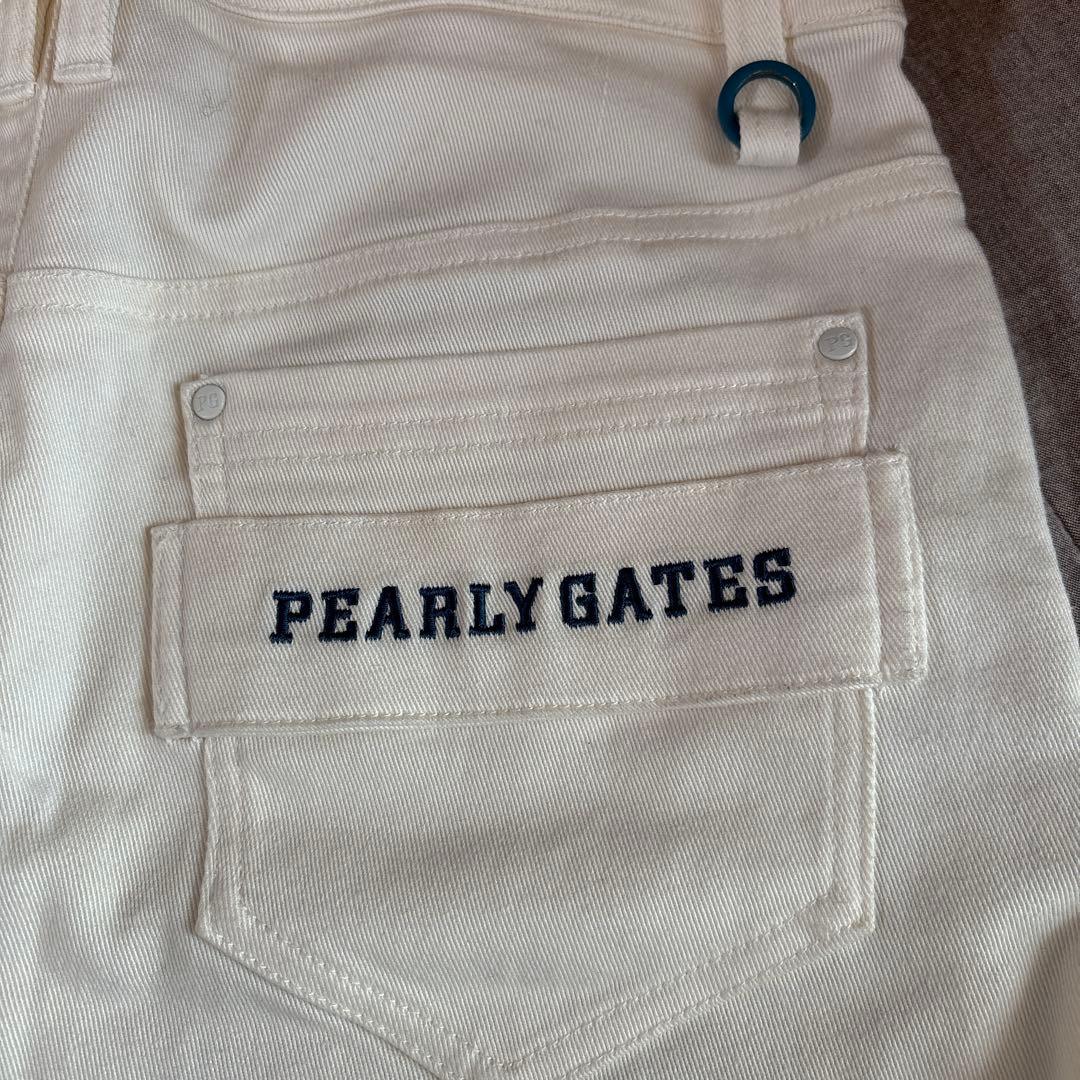 PEARLY GATES ホワイト スカート