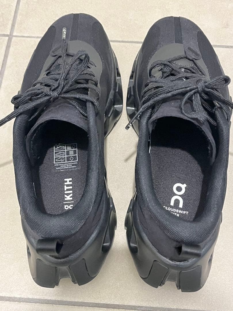 ウォーキング・ランニングウェア Kith for On K-Tech 1 BLACK 24.5cm