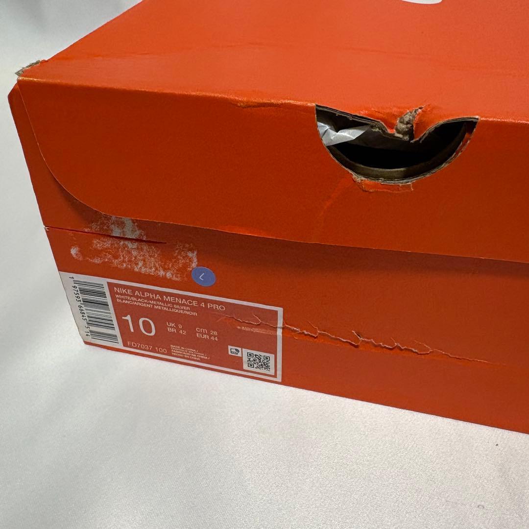 Nike Alpha Menace 4 Pro　White　28.0cm　L