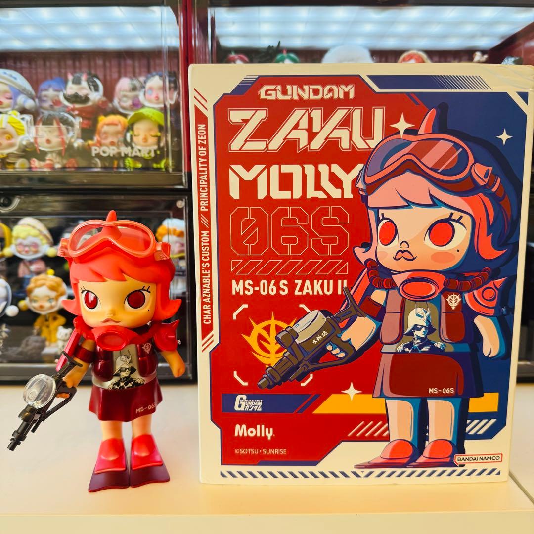 【海外限定】 POP MART ZAKU Molly ザク モリー