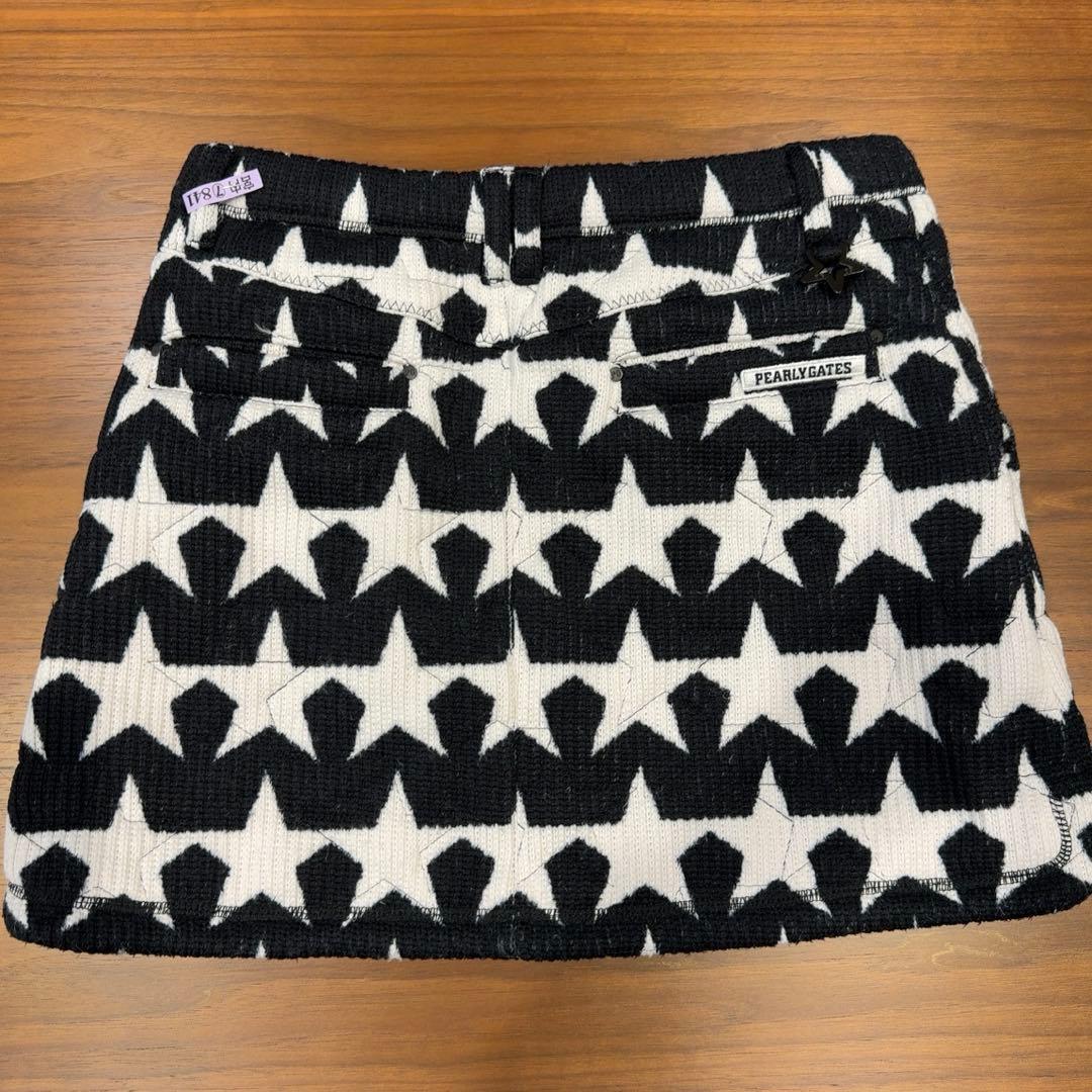 パーリーゲイツ　美品☆星柄スカートサイズ2⭐︎