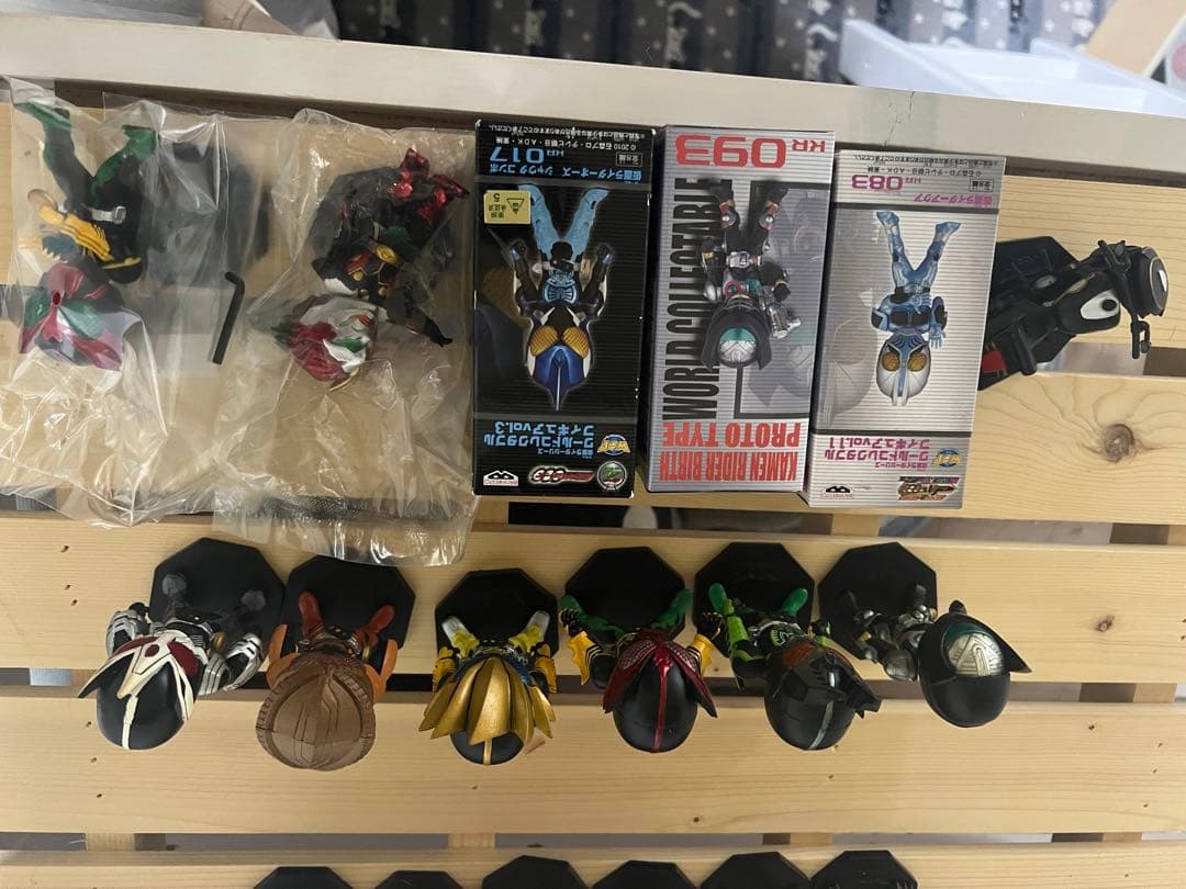 仮面ライダーオーズ　ワールドコレクタブル　デフォルメクス　18体セット