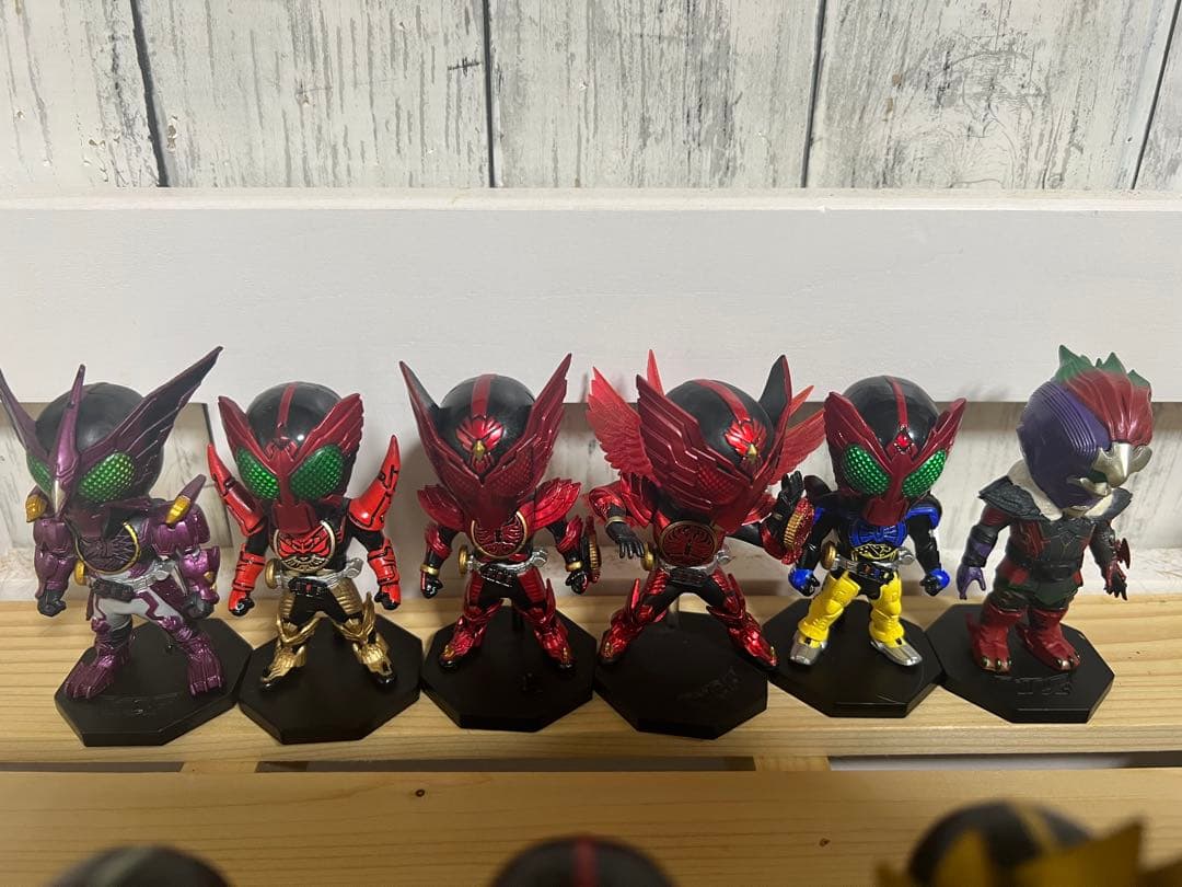 仮面ライダーオーズ　ワールドコレクタブル　デフォルメクス　18体セット
