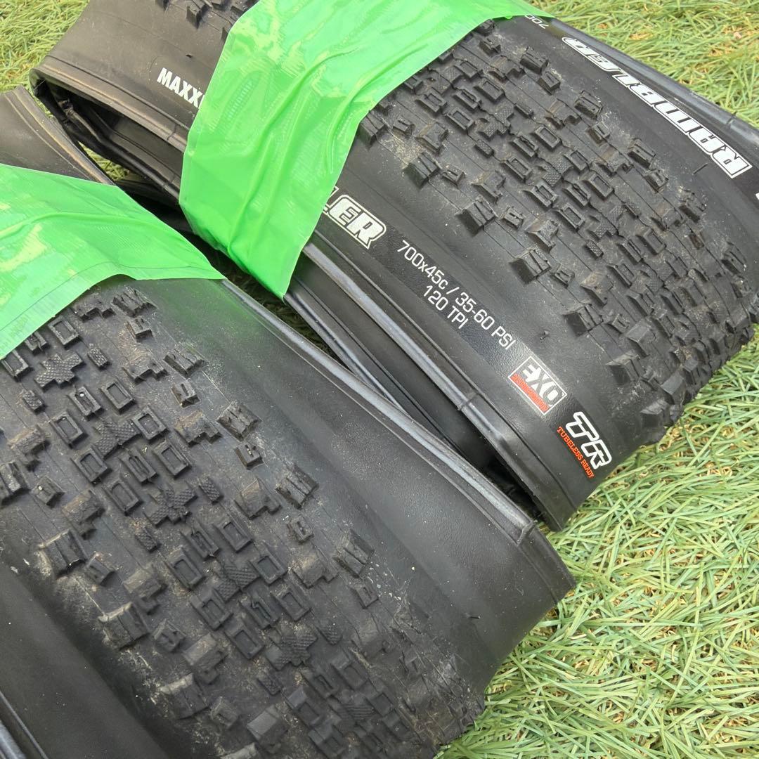 MAXXIS Rambler 700x45c グラベルタイヤ 2本セット