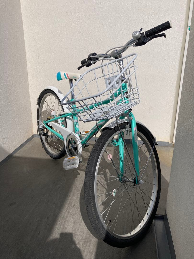 羽衣様限定】★自転車 ガールズ ラボスポーティ 24 ミントグリーン※横浜市引限