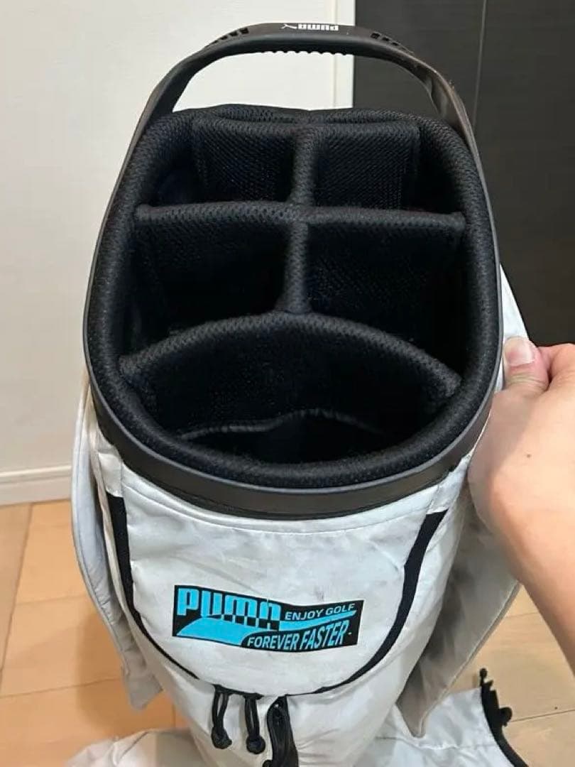 PUMA ゴルフバッグ・キャディバッグ ホワイト