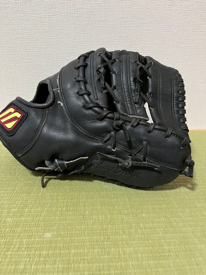 ほぼ未使用　ミズノビクトリーステージ　一般軟式ファーストミットビッグM 大人用