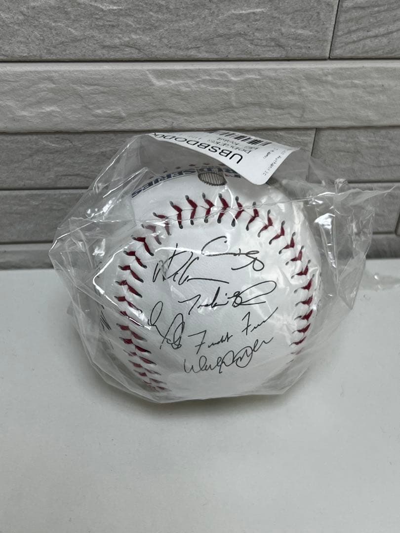大谷翔平 2024年ワールドシリーズ 限定 記念ボール ドジャース【新品未開封】