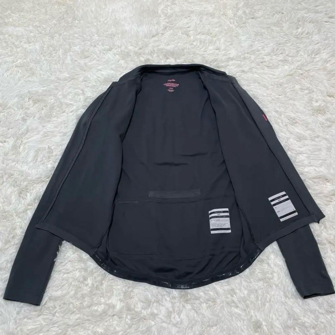 【美品】RAPHA ラファ　サイクルジャージ　プロチーム　長袖　Lサイズ