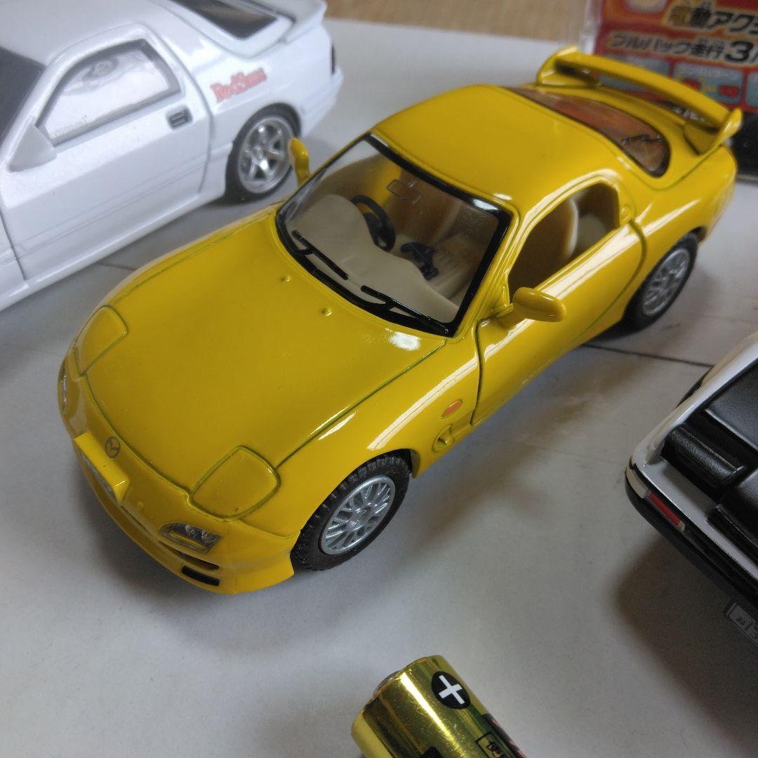 イニシャルDミニカーセット RX-7 、FC，86，FD