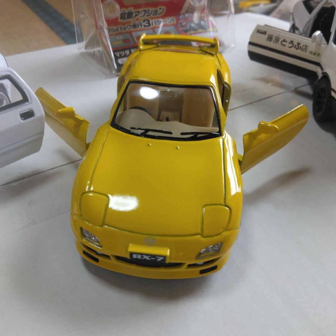 イニシャルDミニカーセット RX-7 、FC，86，FD