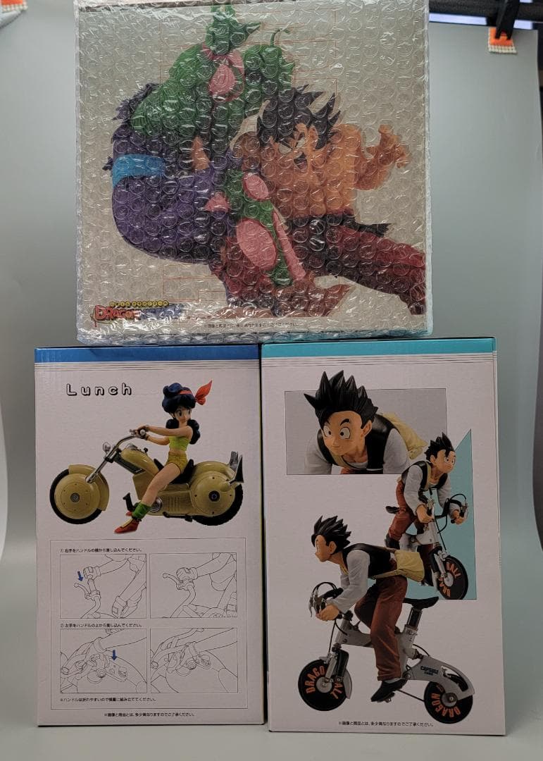 ドラゴンボール　一番くじ　フィギュア　ランチ　孫悟飯　孫悟空VSマジュニア