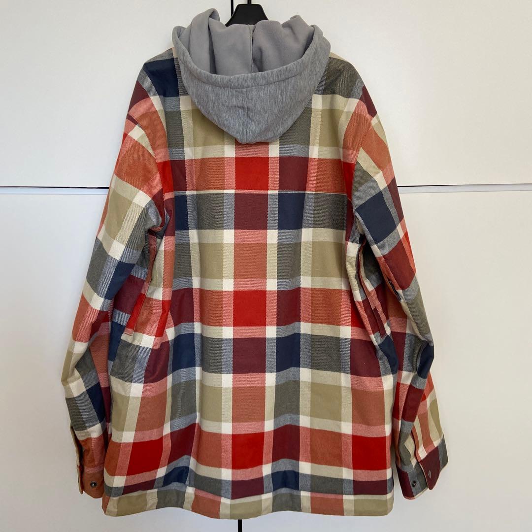 Burton （X-LARGE ）チェック柄ジャケット（中古）