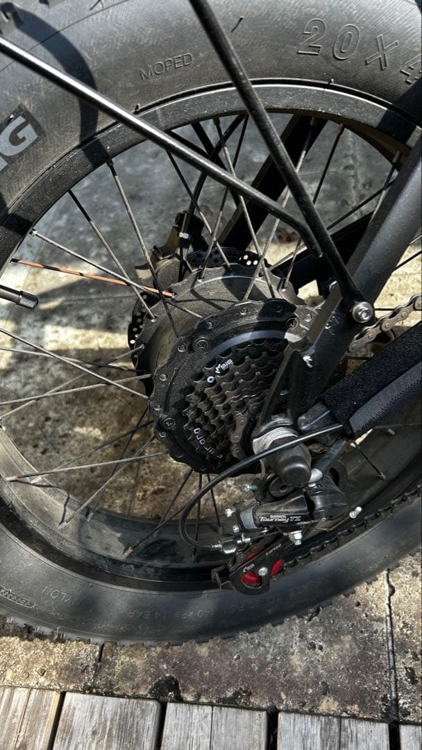 MOVE XS 電動アシスト自転車 ブラック 中古　発送着払い