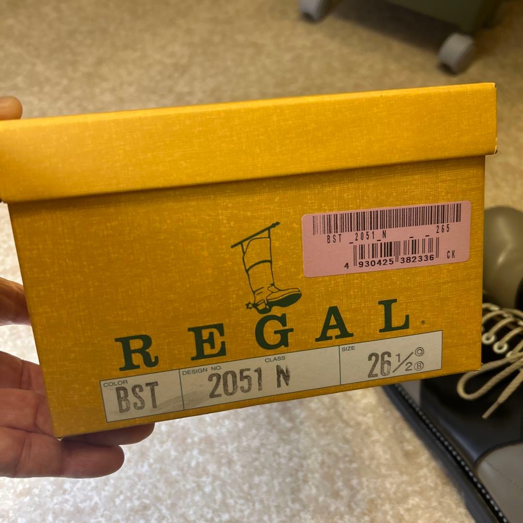 REGAL ボウリングシューズ （サドルシューズ）グレー/ブラック