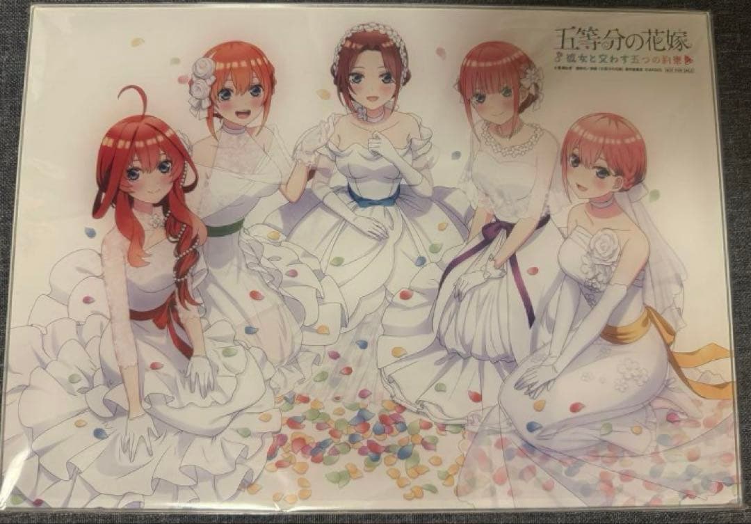 五等分の花嫁　ごとかの　抽選会　オリジナルアクリルパネル　新品　未使用　未開封品