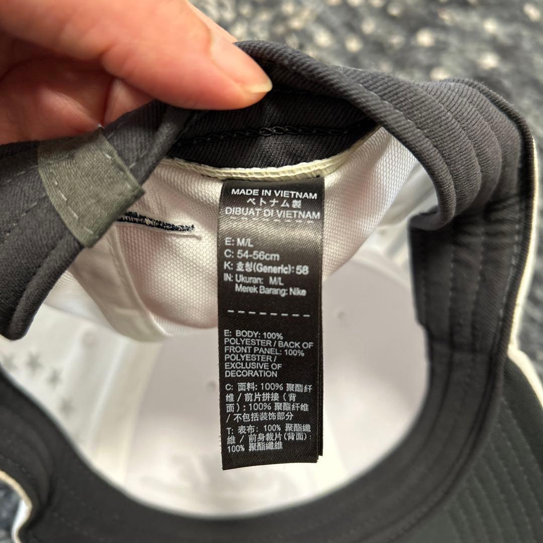 NIKEGOLF ナイキゴルフ キャップ ホワイト/ネイビー サイズM/L