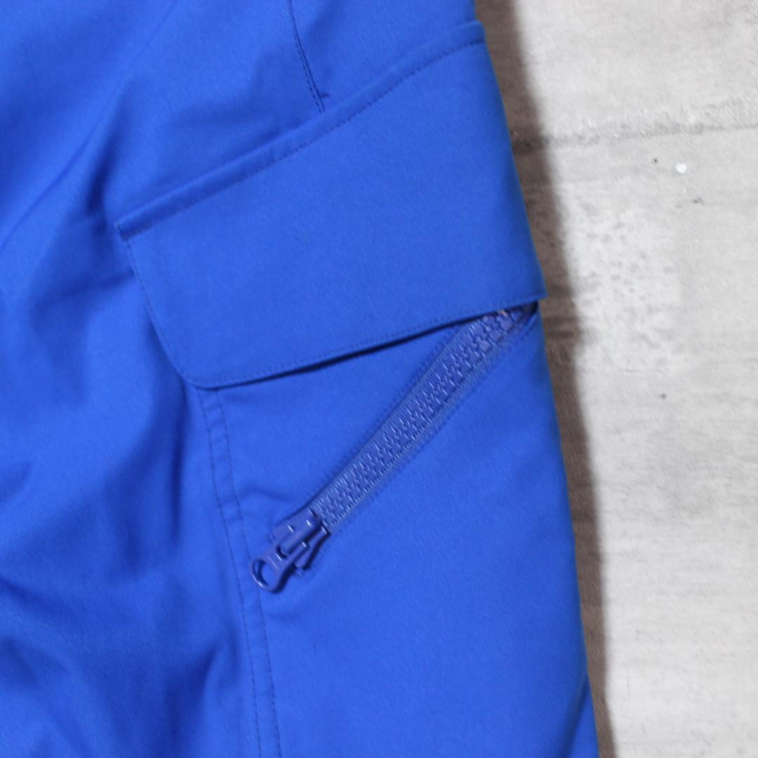 【極美品 高撥水 ストレッチ】カーゴスリム【L】BURTON スノーパンツ 青