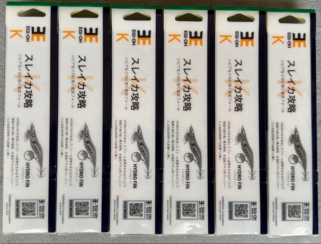 ヤマシタ エギ王K 3.5号10周年限定モデル　6本セット