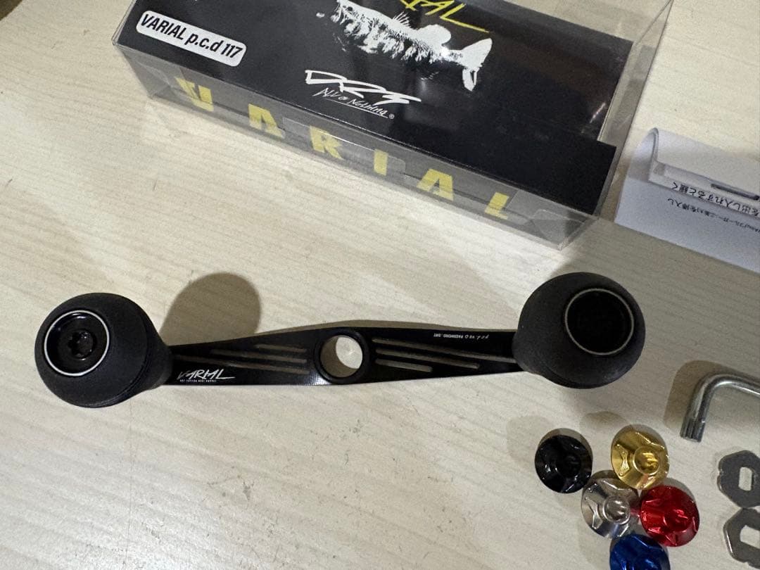 ★☆DRT VARIAL ハンドル 117 ブラック　バリアル 超美品