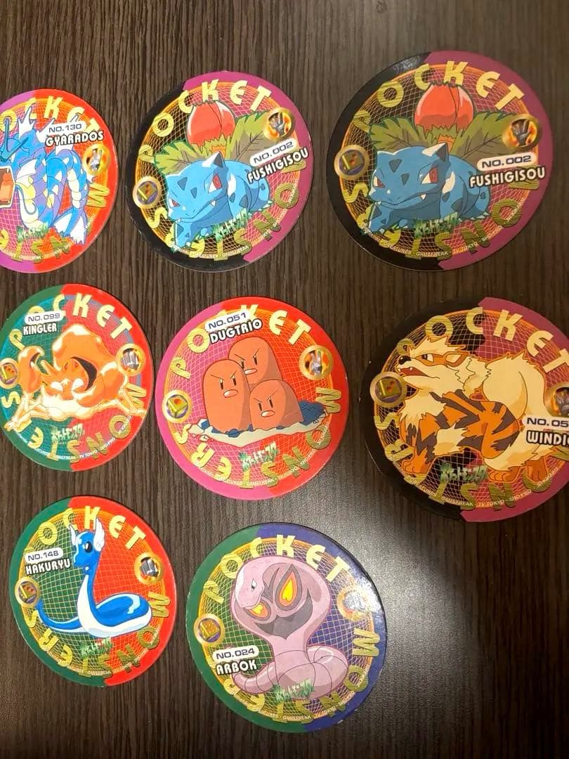 ポケモン グッズ メンコ 約90枚 キラ　大量　当時物　まとめ売り　アマダ製