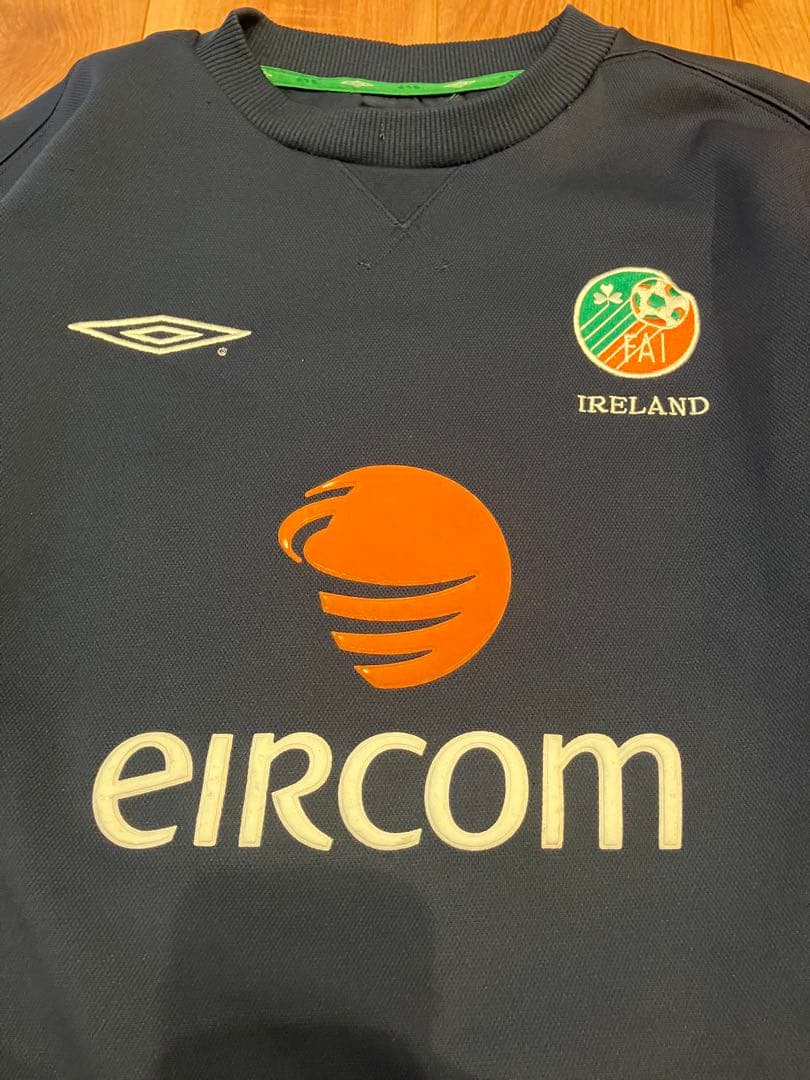 UMBRO アイルランド代表 EIRCOM スウェット　古着ビンテージフットサル