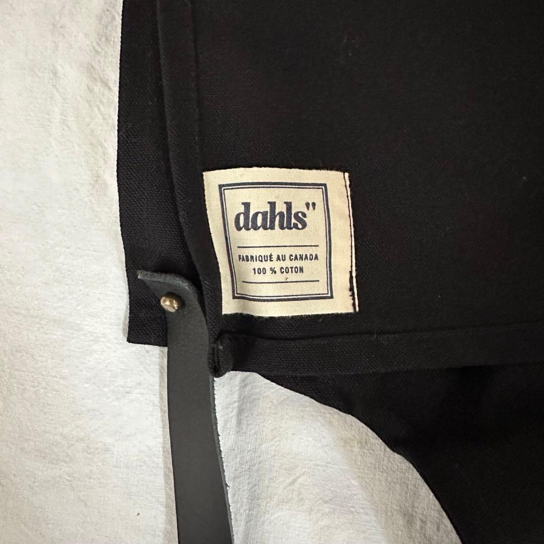 オールハンドメイド dahls canvas apron キャンバス エプロン