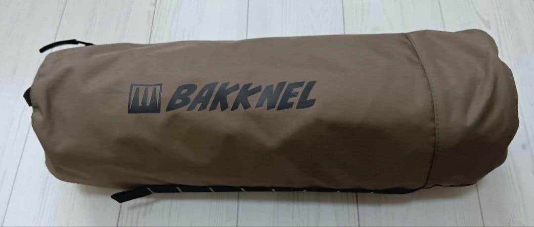 【新品未使用】BAKKNELバクネル　アウトドアコット ブラウンカーキ
