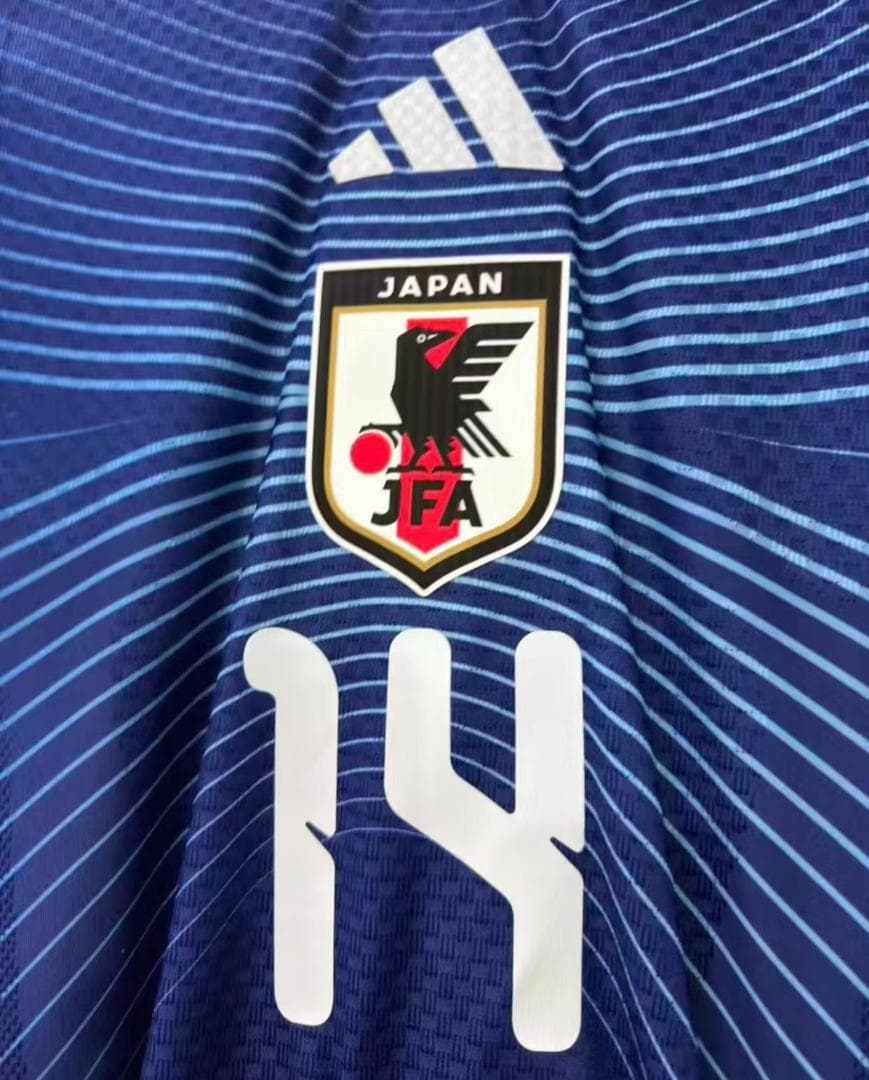 極美品 日本代表 2026 半袖 伊東純也 14番 ユニフォーム L サイズ