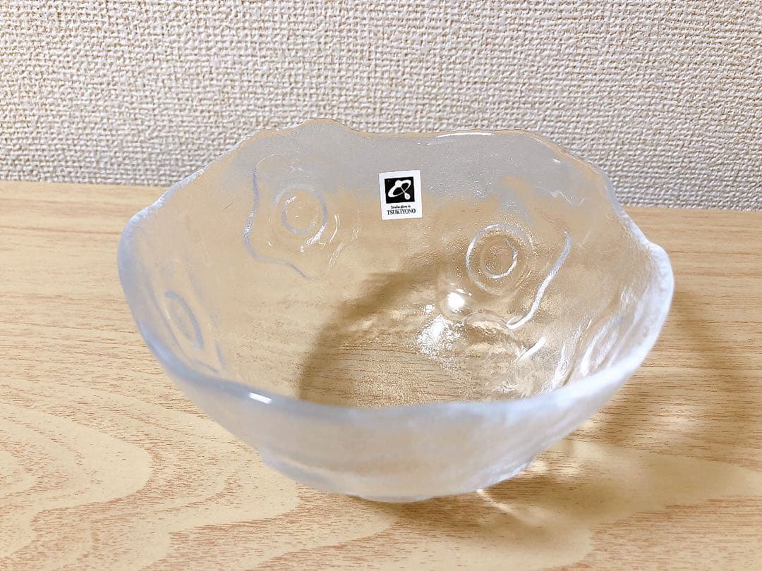 【月夜野工房】ガラス　小鉢　うつわ　3色セット　新品未使用　月夜野びーどろパーク