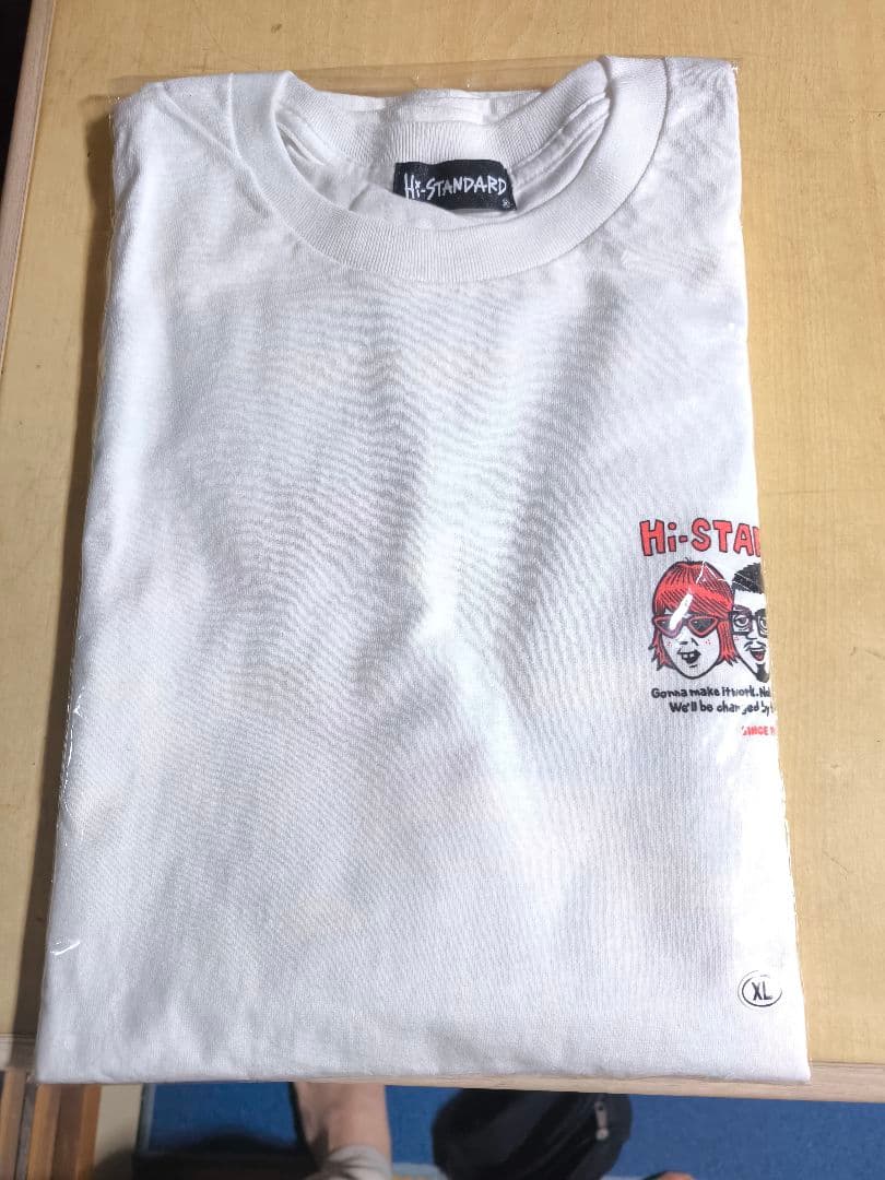 Hi-STANDARD Tシャツ XL 　snbツアー　未使用　TM paint
