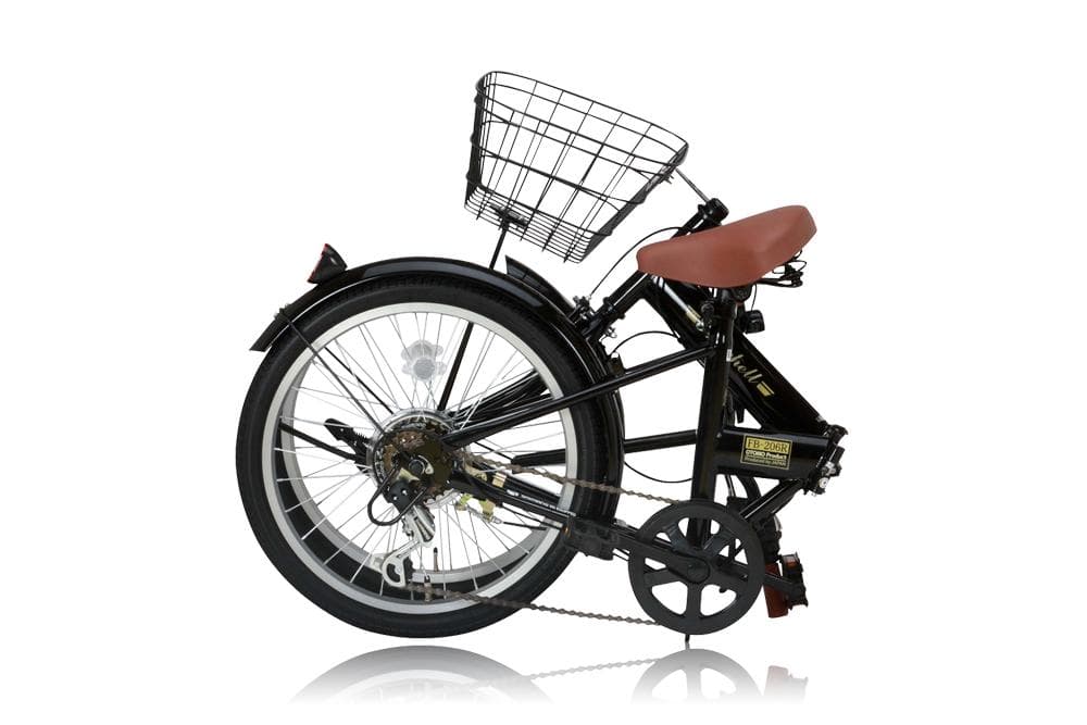 【新品未使用】OTOMO レイチェル 折畳み自転車 FB-206R ブラック