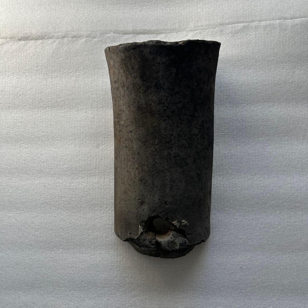 軒丸瓦　伊達家　三引両紋　古瓦