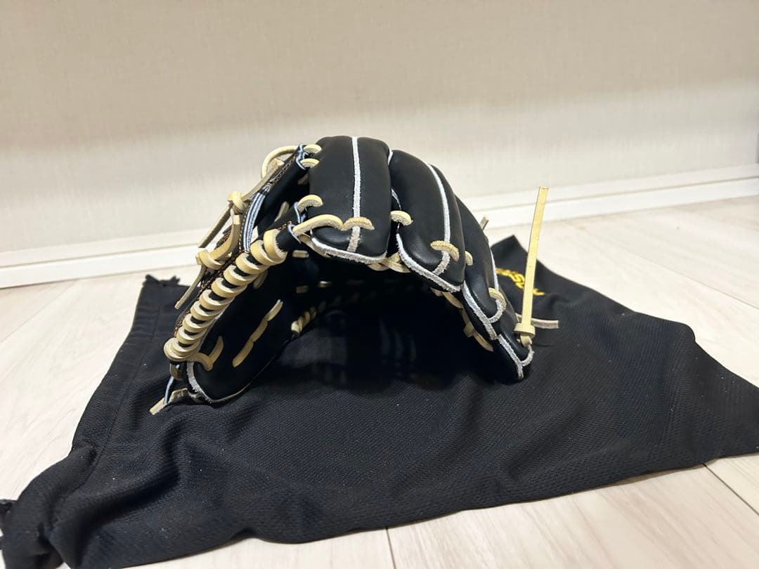 ZETT 硬式内野　今宮296型　未使用品　オーダー　日本製　Nブラック　グラブ
