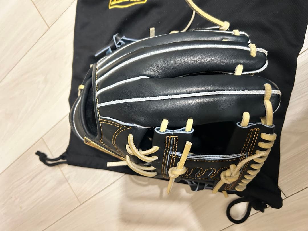 ZETT 硬式内野　今宮296型　未使用品　オーダー　日本製　Nブラック　グラブ
