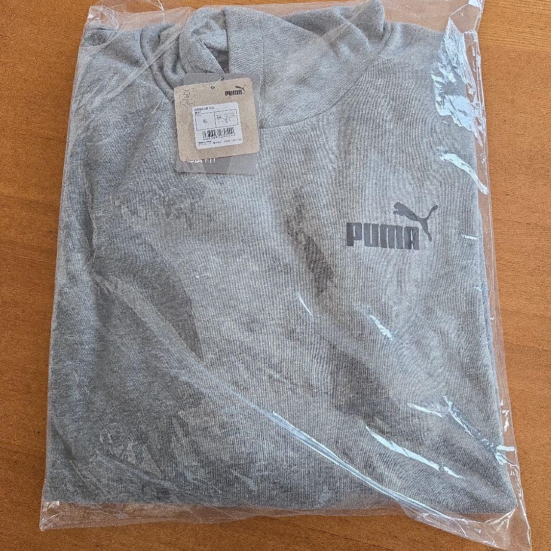 PUMA グレー XLサイズ 上・下　スウェットセット　新品　未使用　未開封