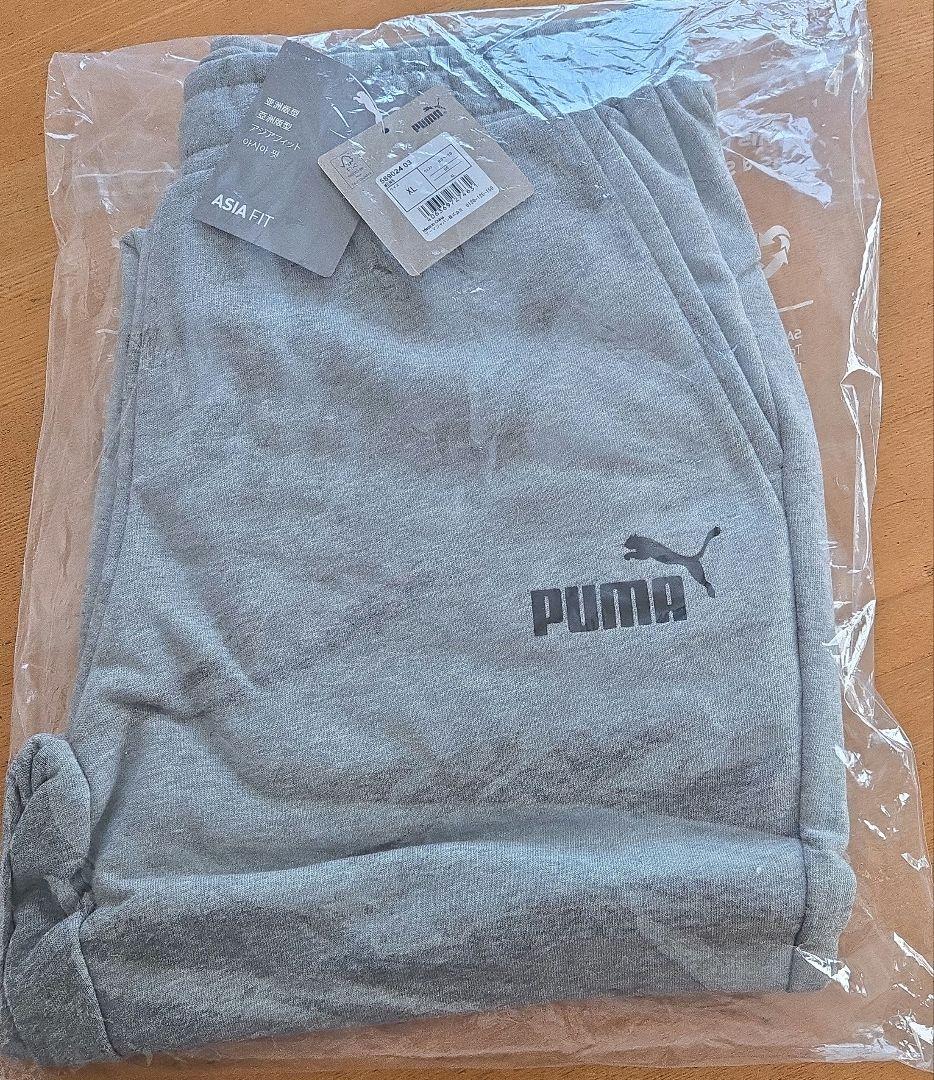 PUMA グレー XLサイズ 上・下　スウェットセット　新品　未使用　未開封