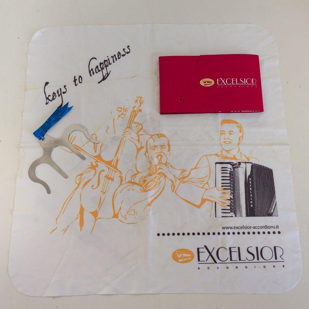 EXCELSIOR308アコーディオンハードケース付