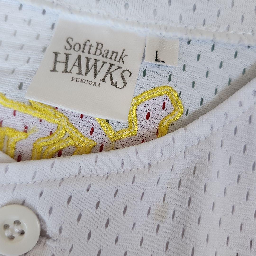 ソフトバンクホークス　柳田悠岐選手　刺繍　 ユニフォーム