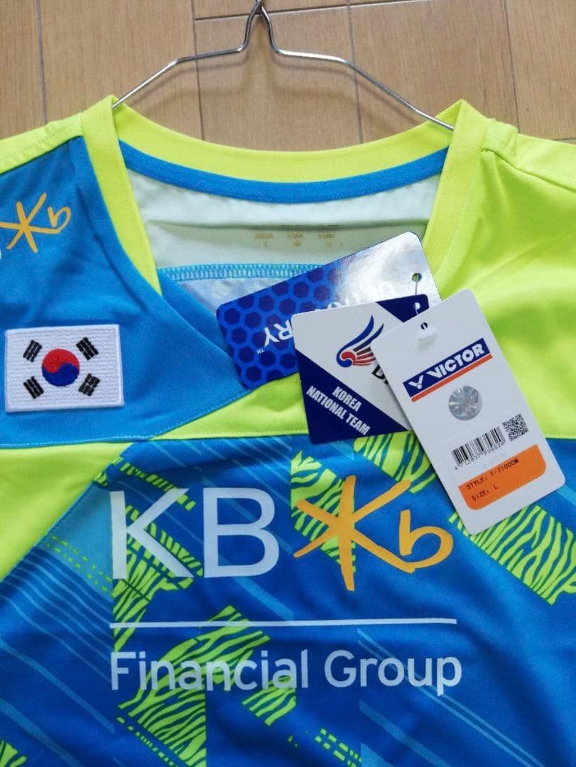 VICTOR 韓国代表バドミントンナショナルチーム 選手支給品非売品