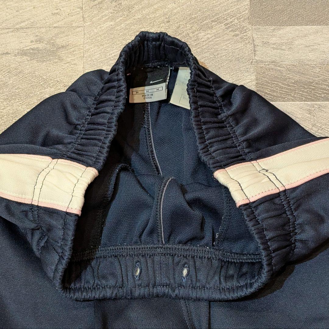 ★月末セール★NIKE 00s セットアップ ジャージ M ネイビー×ピンク