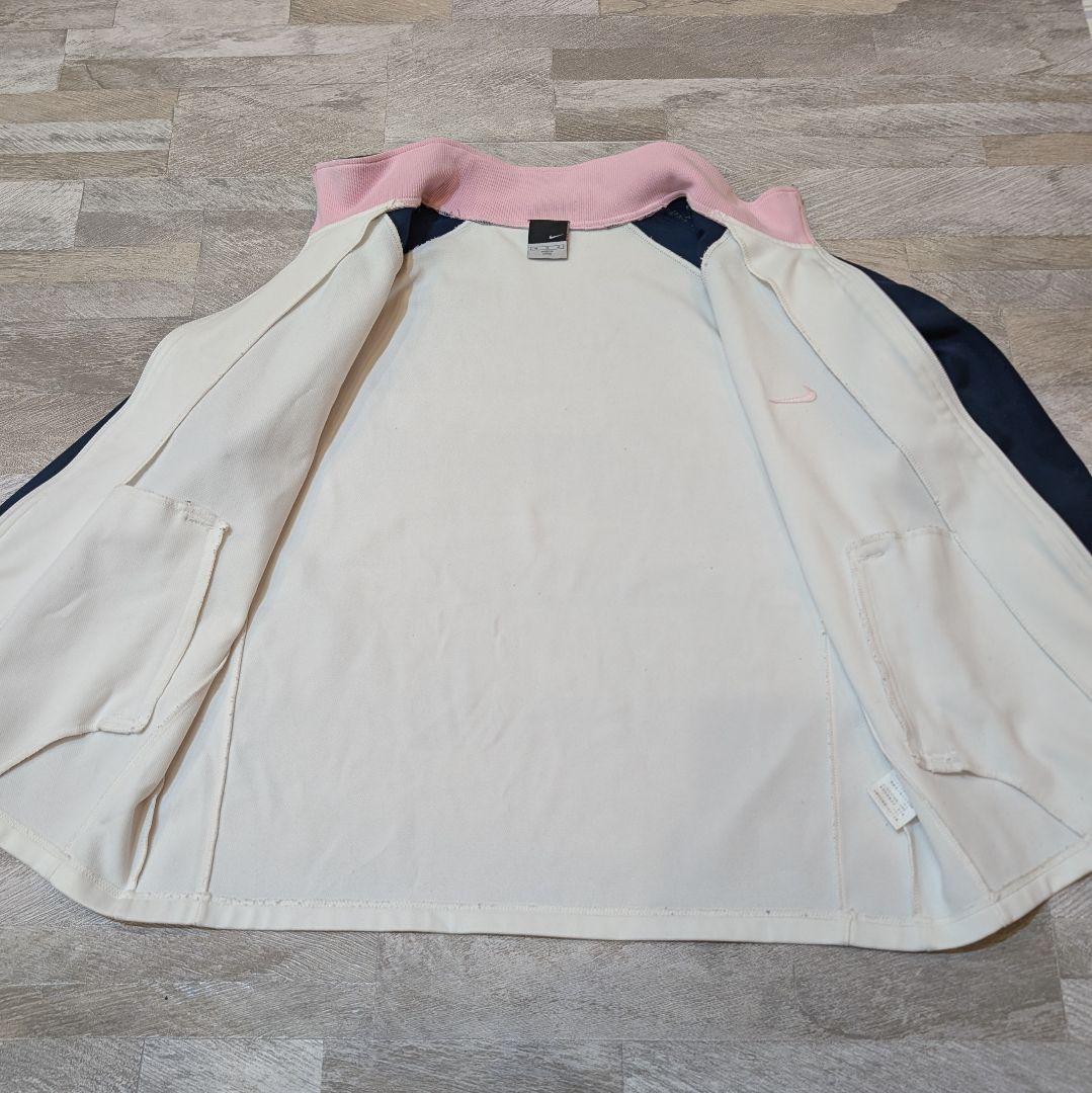 ★月末セール★NIKE 00s セットアップ ジャージ M ネイビー×ピンク