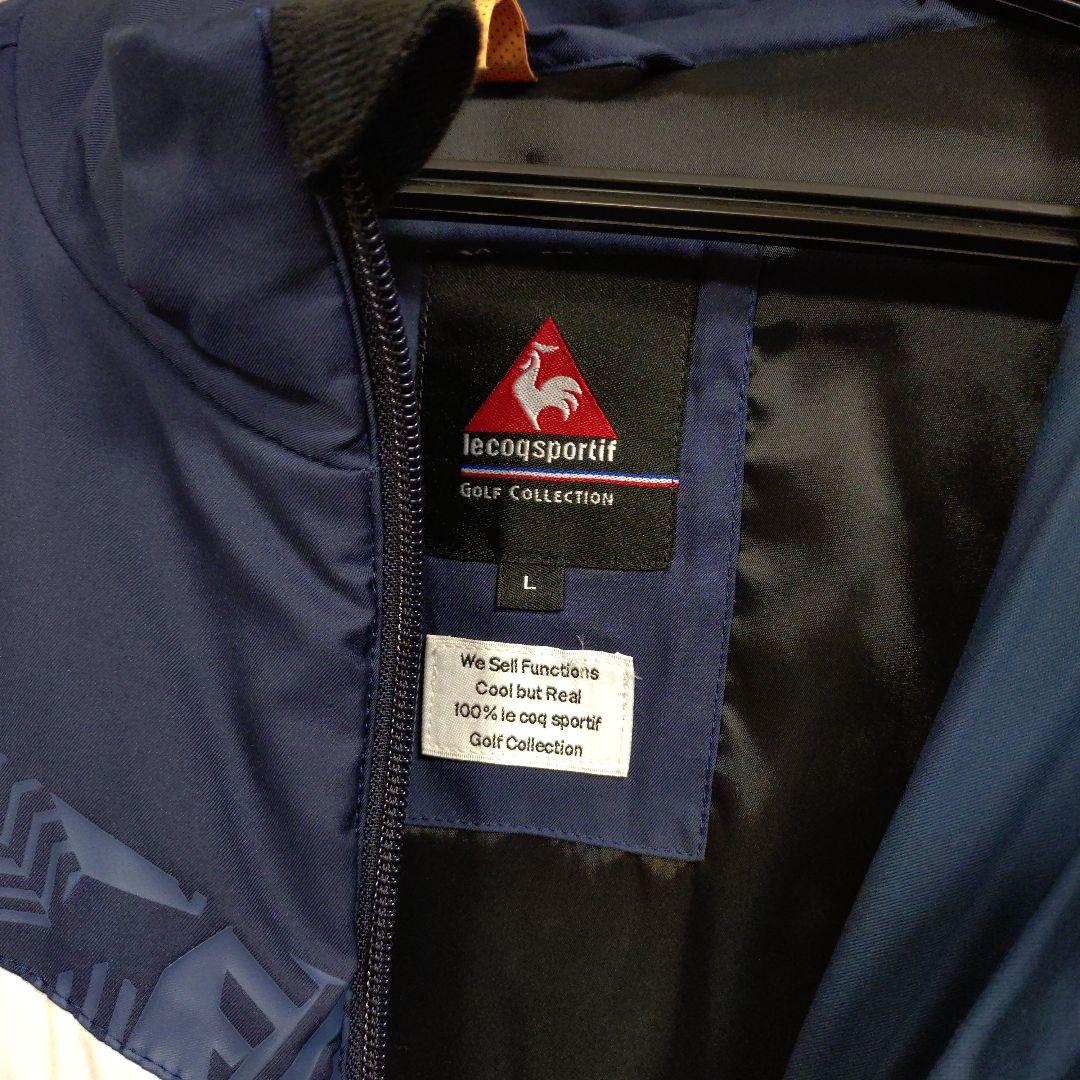le coq sportif ゴルフジャケット L ネイビー　2WAY　ベスト