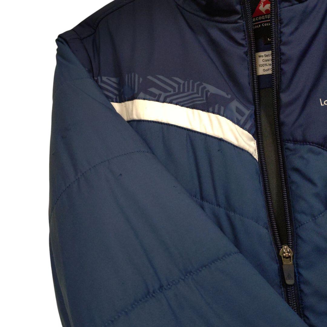 le coq sportif ゴルフジャケット L ネイビー　2WAY　ベスト