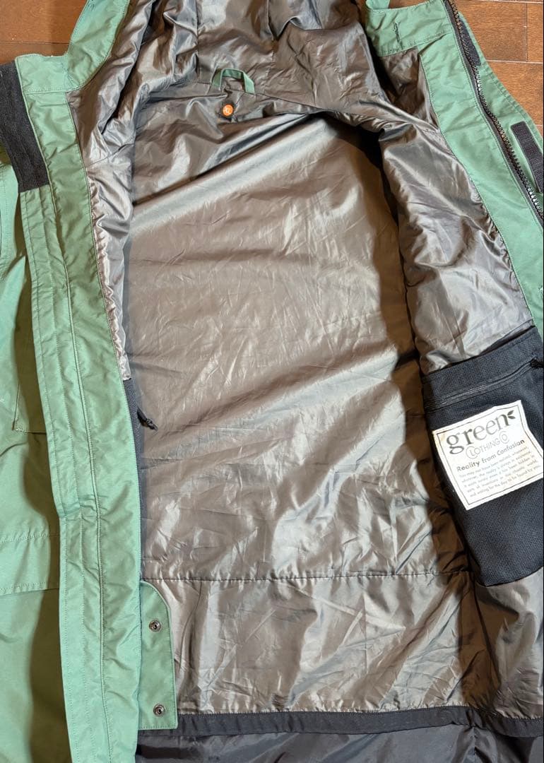 グリーン クロージング green clothing peace jacket