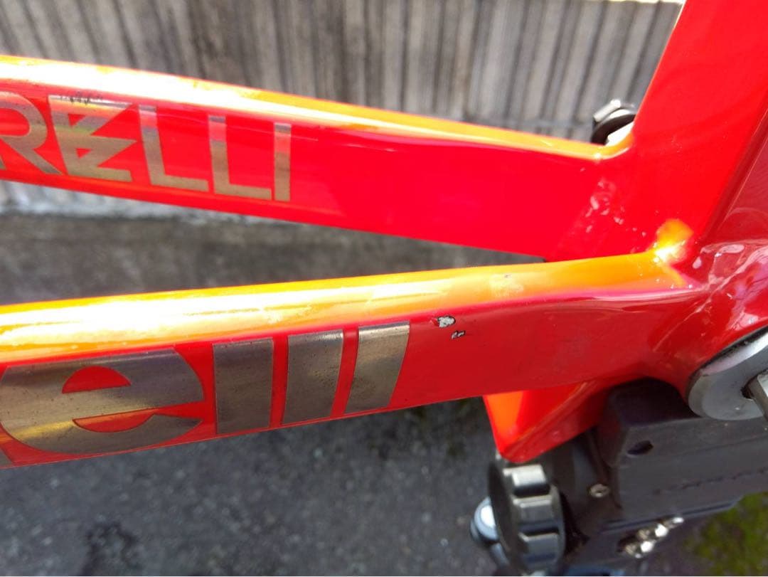 Cinelli Vigorelli レッドフレームアルミ