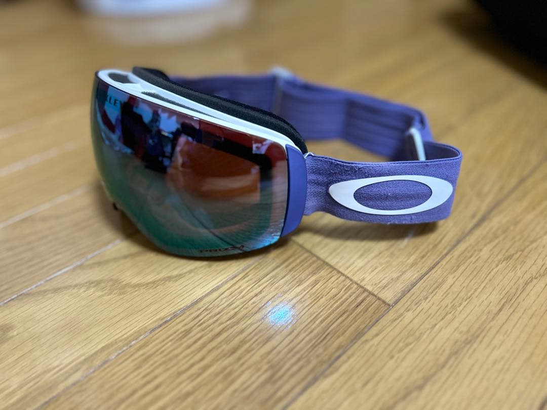 OAKLEY PRIZM 球面ゴーグル紫