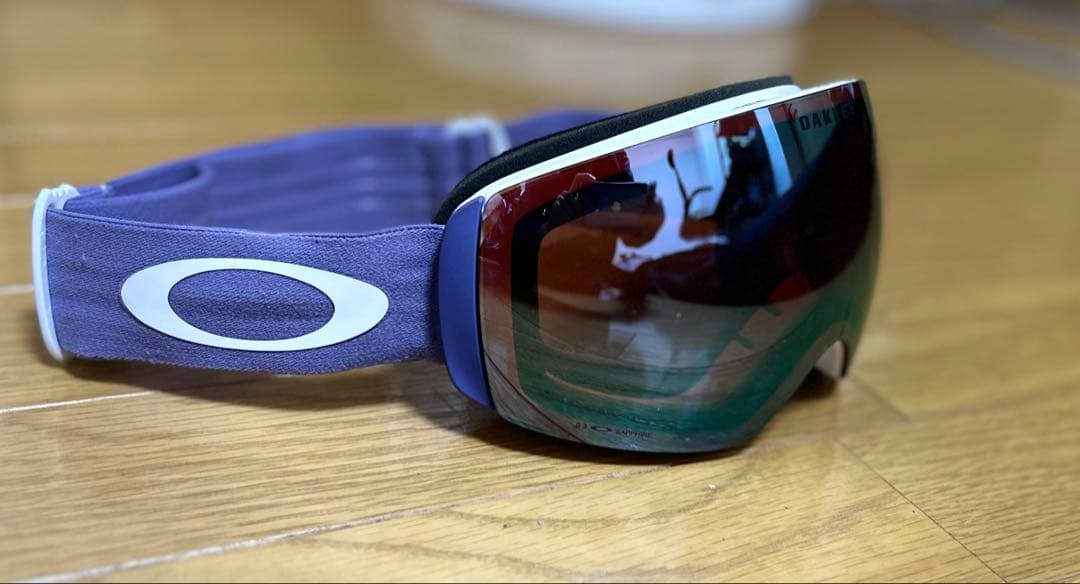 OAKLEY PRIZM 球面ゴーグル紫